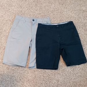 2 Pairs Flat Front Shorts Merona & Urban Pipeline